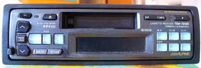 stereocar  radio cassette ALPINE e CASSE