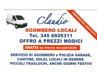 Sgombero tutto