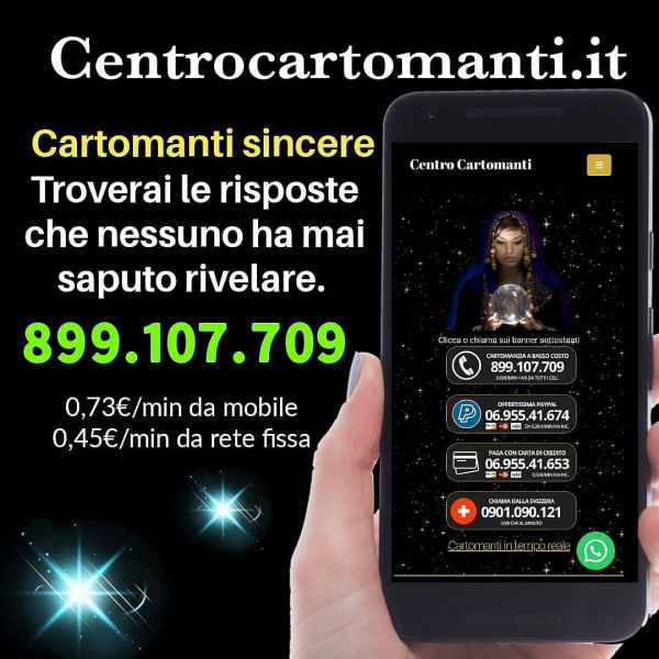 Chiama le nostre bravissime cartomanti