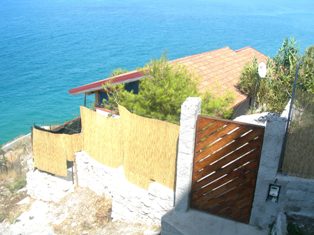 chalet a picco sul mare Peschici Gargano Puglia