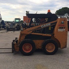 Vendesi minipala gommata Case