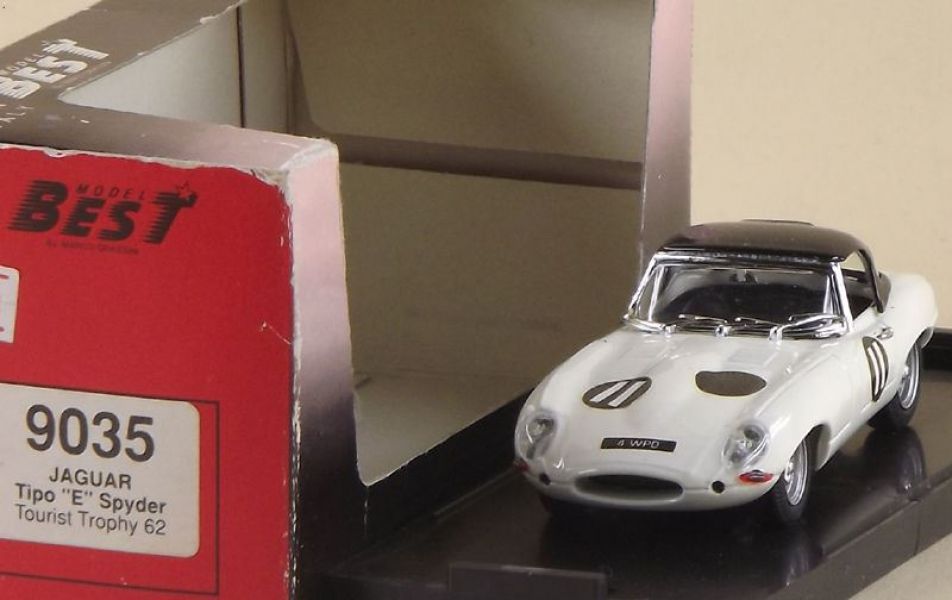 Jaguar E Spyder Tourist Trophy 62, Best 1/43. 