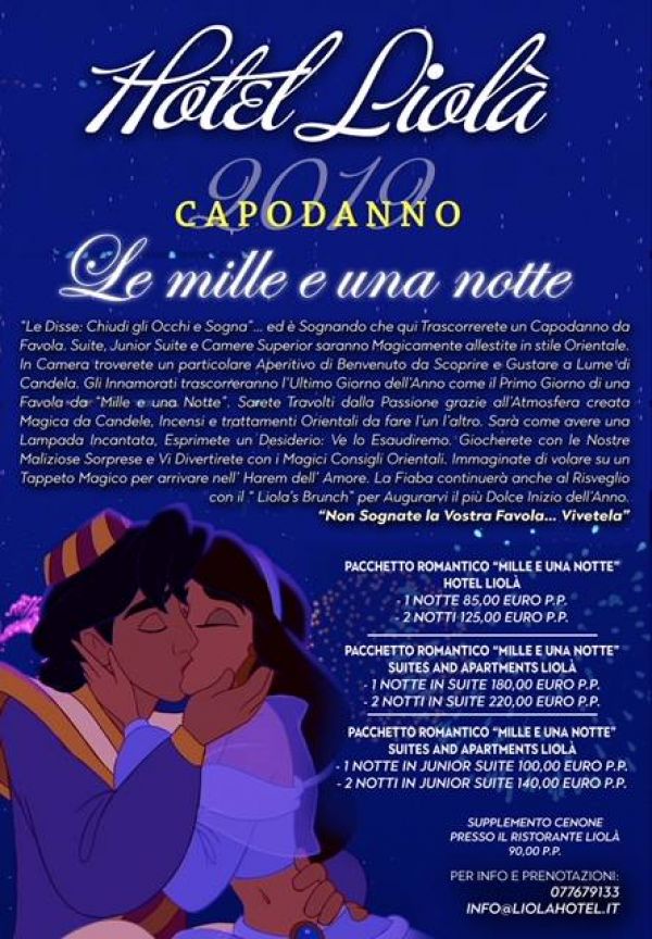 Pacchetto Romantico Mille e una Notte