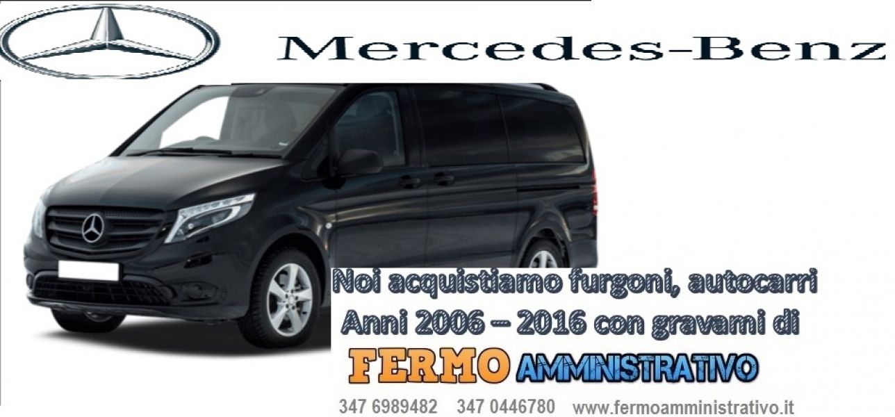 Furgoni Mercedes acquistiamo
