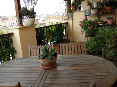 appartamento con terrazzo isola pedonale Pigneto