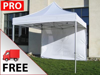 Gazebo pieghevole 3x3 Pro Pack, inclusi 4 fianchi