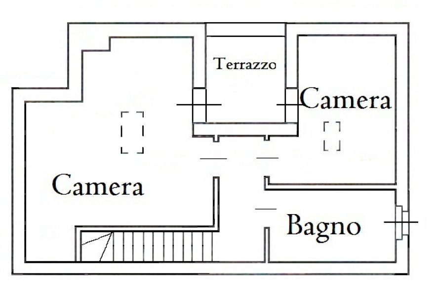 RONCELLO recente 3 locali + doppi servizi e box