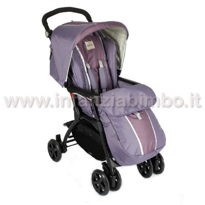 Passeggino Inglesina Espresso All Over Nero Orchidea