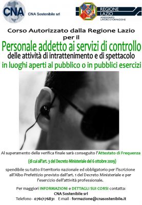 Corso Ex.-buttafuori