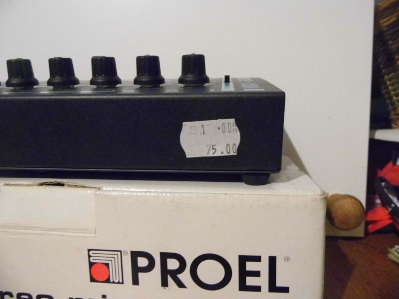 Proel micromixer a batteria