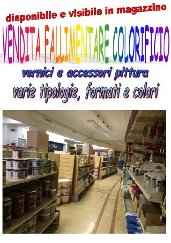 Stock pitture e accessori