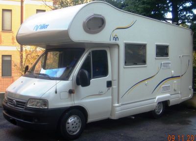 CAMPER MOBILVETTA MILLER SUPERIOR ACCESSORIATISSIMO ANNO 2005