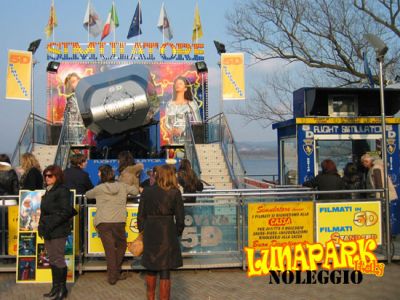 Noleggio Simulatore Virtuale in 5 Dimensioni ideale Feste di Via, Notti Bianche, Fiere Campionarie..