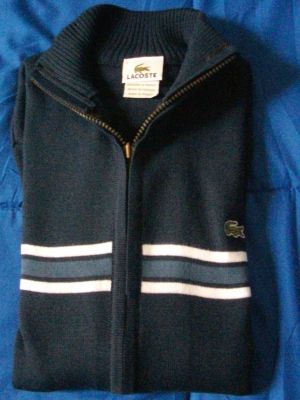 felpa maglione lacoste blu chiaro tg.7xl