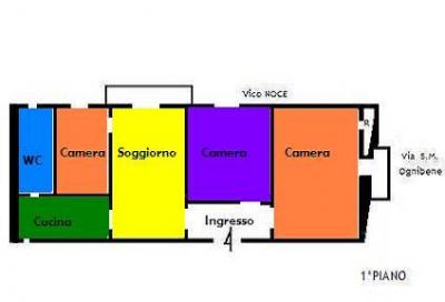 Vendesi appartamento napoli centro-via roma 4 vani...CASAin IMMOBILIARE tel.081200198