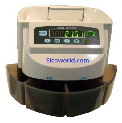 CONTA SELEZIONA MONETE CONTAMONETE PROFESSIONALE 2 MOTORI DIVIDI EURO