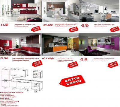 cucine su misura sottocosto