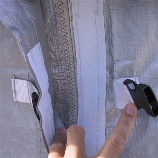 Tenda garage mobile 2,7 x 5,1 x 2,3