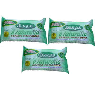 Salviettine Detergenti Elemed 3 confezioni da 72 PZ