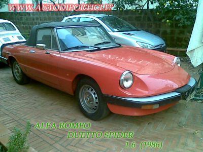 Alfa romeo duetto spider 1.6 auto d�epoca