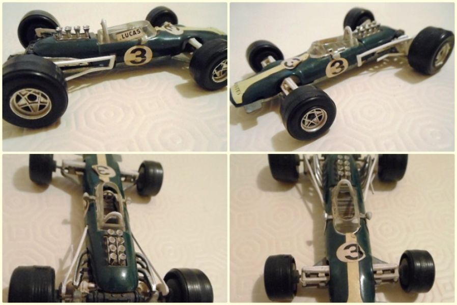 Modellini scala 1/32, Polistil e Politoys, BRM 136 F.1 - LOTUS CLIMAX F.1. 