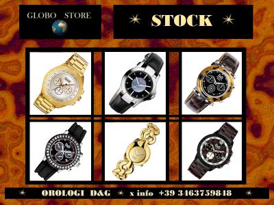 stock orologi D&G