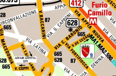 400 MT METRO FURIO CAMILLO IN BELLISSIMA PALAZZINA D�EPOCA