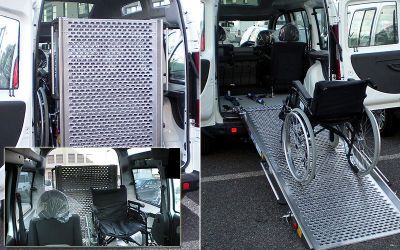 Rampa per trasporto disabili