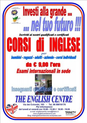 CORSI DI INGLESE SPECIALIZZATI FINANCIAL LEGAL BUSINESS MEDICAL ENGLISH ROMA SUD EST 