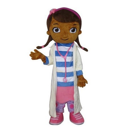 Noleggio costume mascotte dottoressa peluche