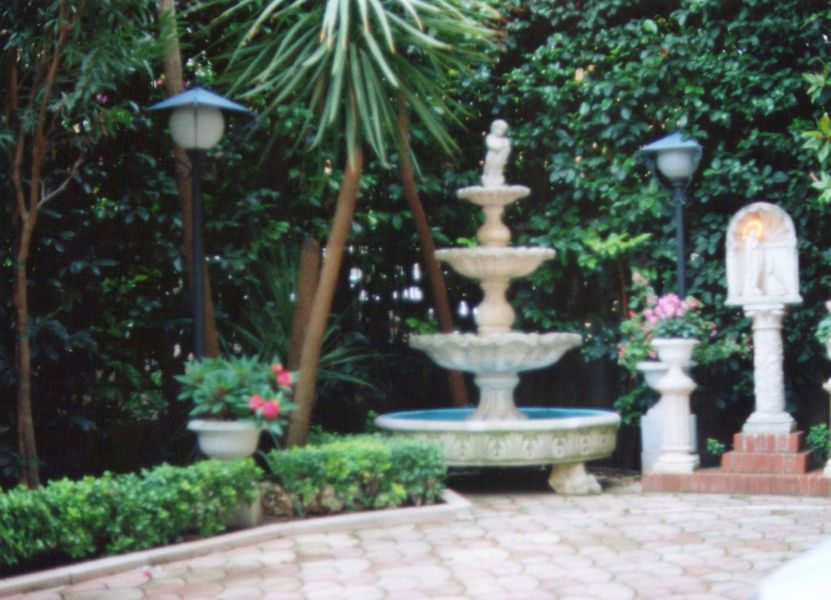 Appartamento con due giardini