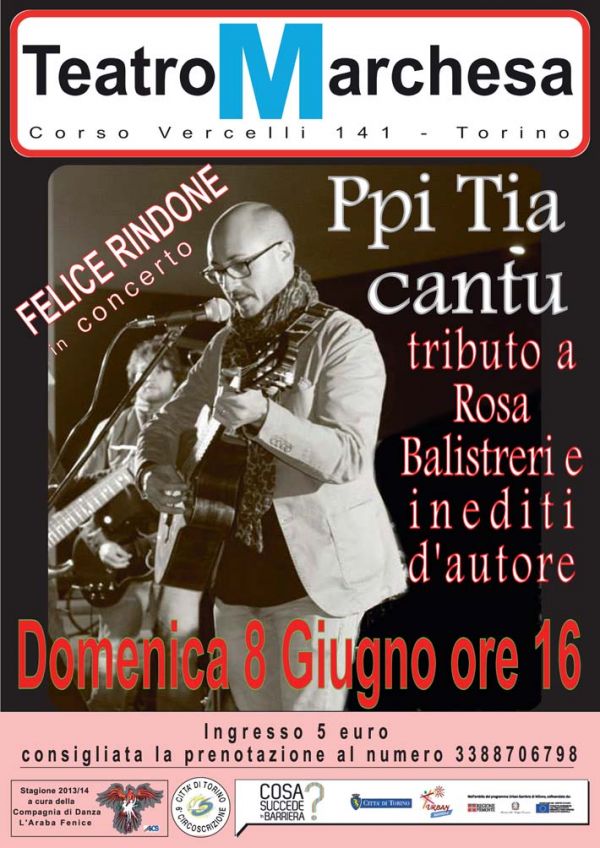FELICE RINDONE in Concerto: 'TRIBUTO A ROSA BALISTRERI'
