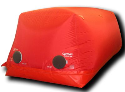 Carcoon 4.7 x 2.0 m Dimensione 4 Rosso