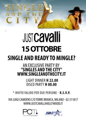 SINGLE AND THE CITY EVENTI