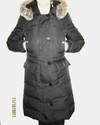 PIUMINO DONNA TG 40 - 42 ( S ) DENNY ROSE piuma d'oca +maglia Denny Rose fuxia 