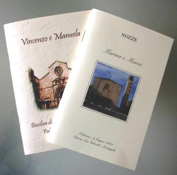 Realizziamo il tuo Libretto per la Messa delle Nozze