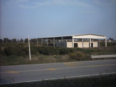 CAPANNONE A SIBARI: SU IMPORTANTE SNODO VIARIO