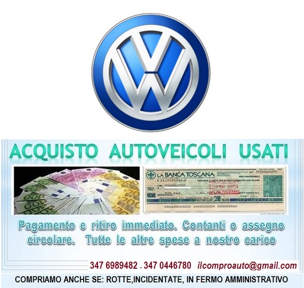 Volkswagen auto usate acquisto ovunque