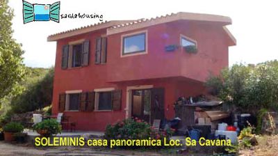 SOLEMINIS casa panoramica loc. Sa Cavana