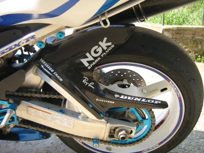parafango posteriore carbonio suzuki gsxr 00-03