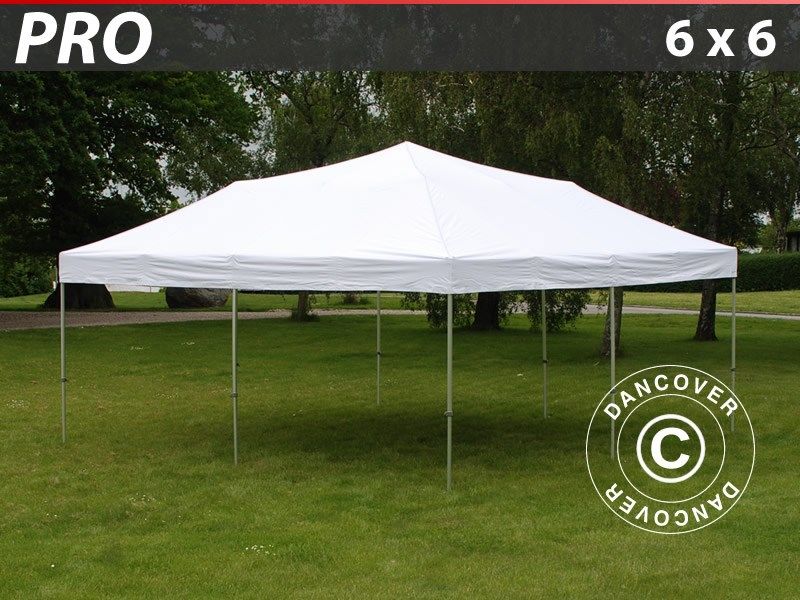 Gazebo pieghevole FleXtents PRO 6x6m Bianco