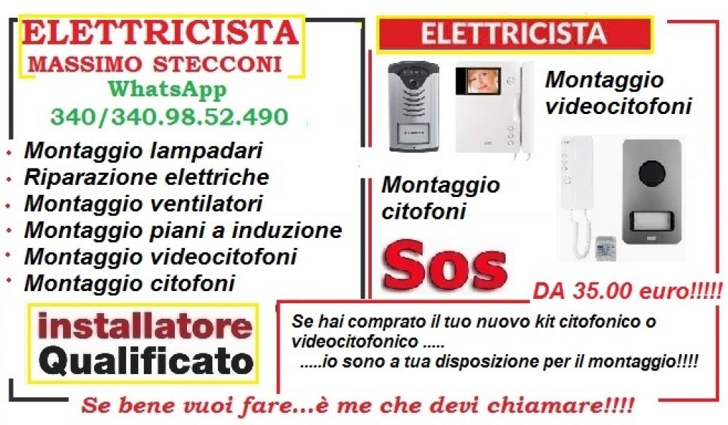 Elettricista lampadario Roma San Giovanni 