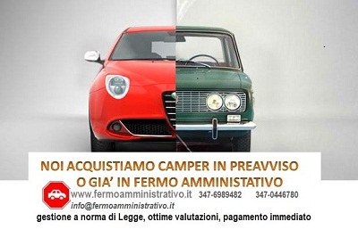Acquistiamo auto gravate da fermo amministrativo