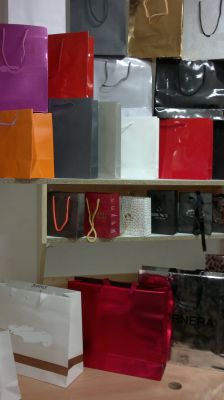 COPRRIEMAN MARTINA FRANCA - COPRIABITI BUSTE SHOPPING IN CARTA E TNT