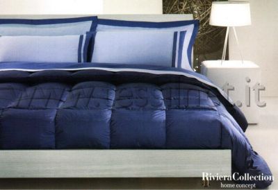 Trapunta Riviera Collection Piuma d'oca Cler Blu 