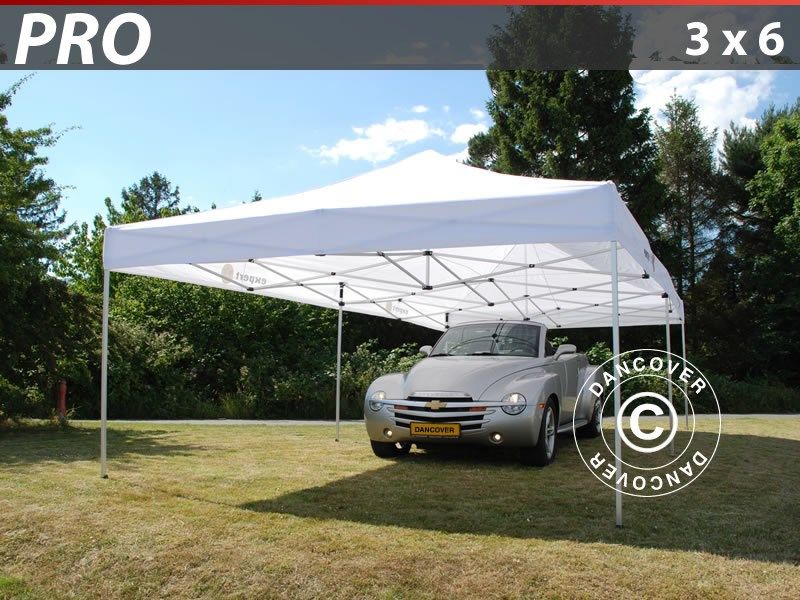 Gazebo pieghevole FleXtents PRO 3x6m Bianco