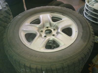 cerchioni in ferro x suv/RAV4 da 17 c/o Pneumatici Invernali