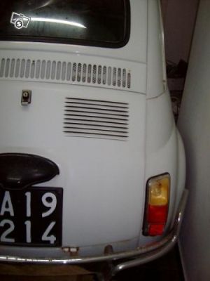 Fiat 500 l del 1971 targhe e doc originali 