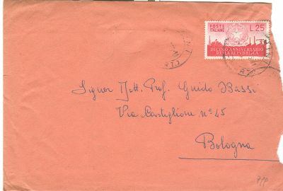 FILATELIA  - STORIA POSTALE  REPUBBLICA