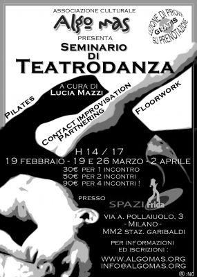 Seminario di Teatro Danza a cura di Lucia Mazzi